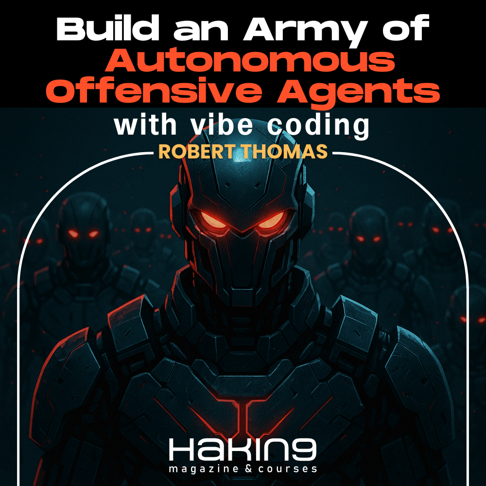 Build an Army of Autonomous Offensive Agents with Vibe Coding (W79)